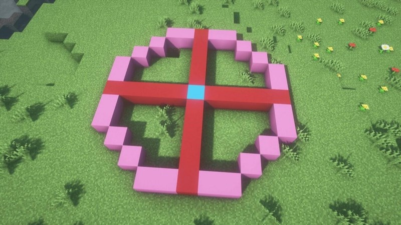 how to make a circle in minecraft 376356
