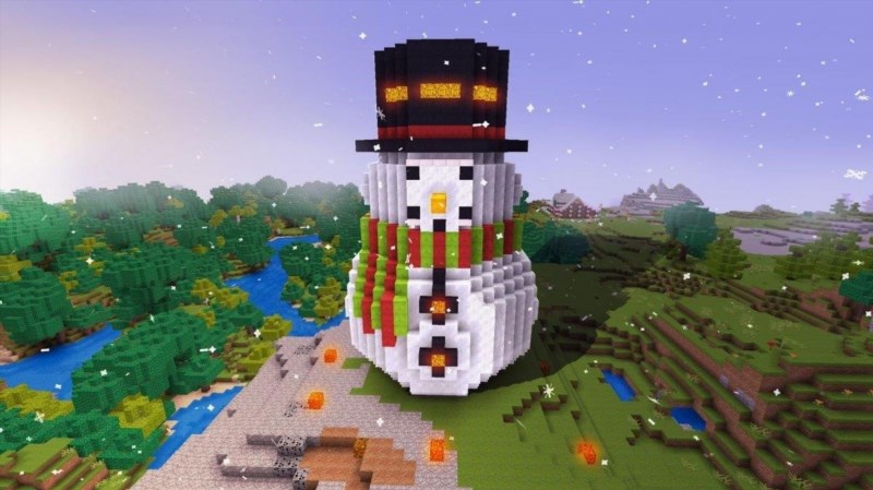 how to make a happy snowman in minecraft for this christmas season 847127
