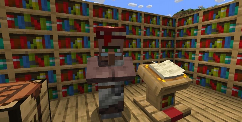 minecraft librarian villagers overview and how to make one 422462