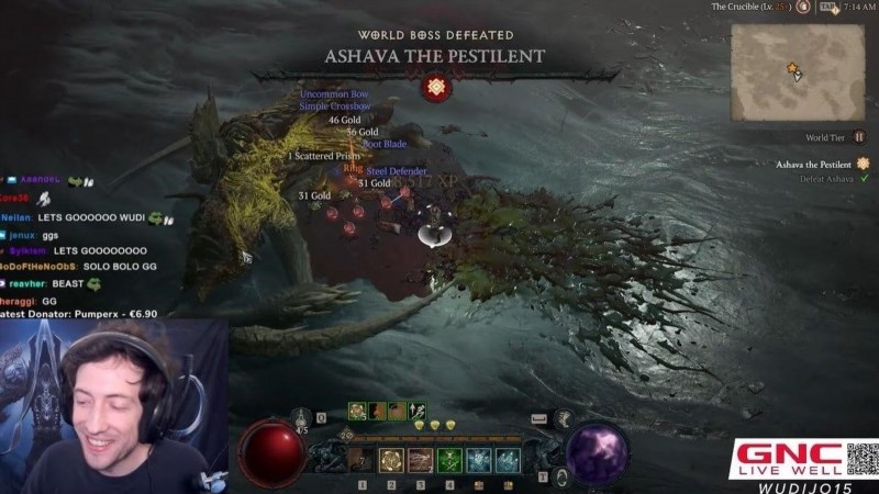 ashava falls to a single hardcore player in diablo 4 server slam 180908