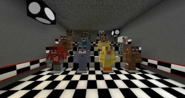 five nights at freddys pack v14 for minecraft 118 967779