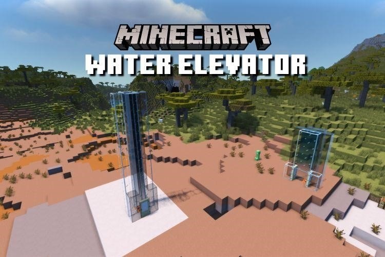 how to make a water elevator in minecraft 485690