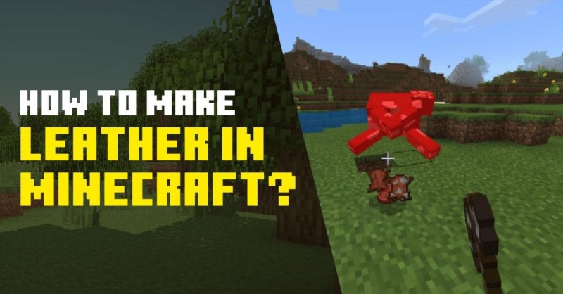 how to make leather in minecraft 810294