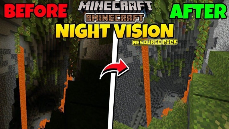 night vision resource pack 1201 1194 texture pack 055581